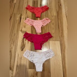 Pink pantie set